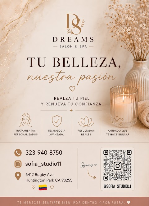 Spa colombiano SofiaStudio 🇨🇴