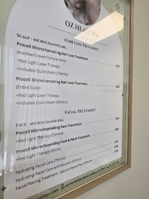 OZ HEAD SPA